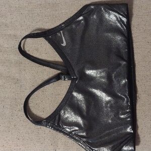 Nike Indy sports bra L metallic
